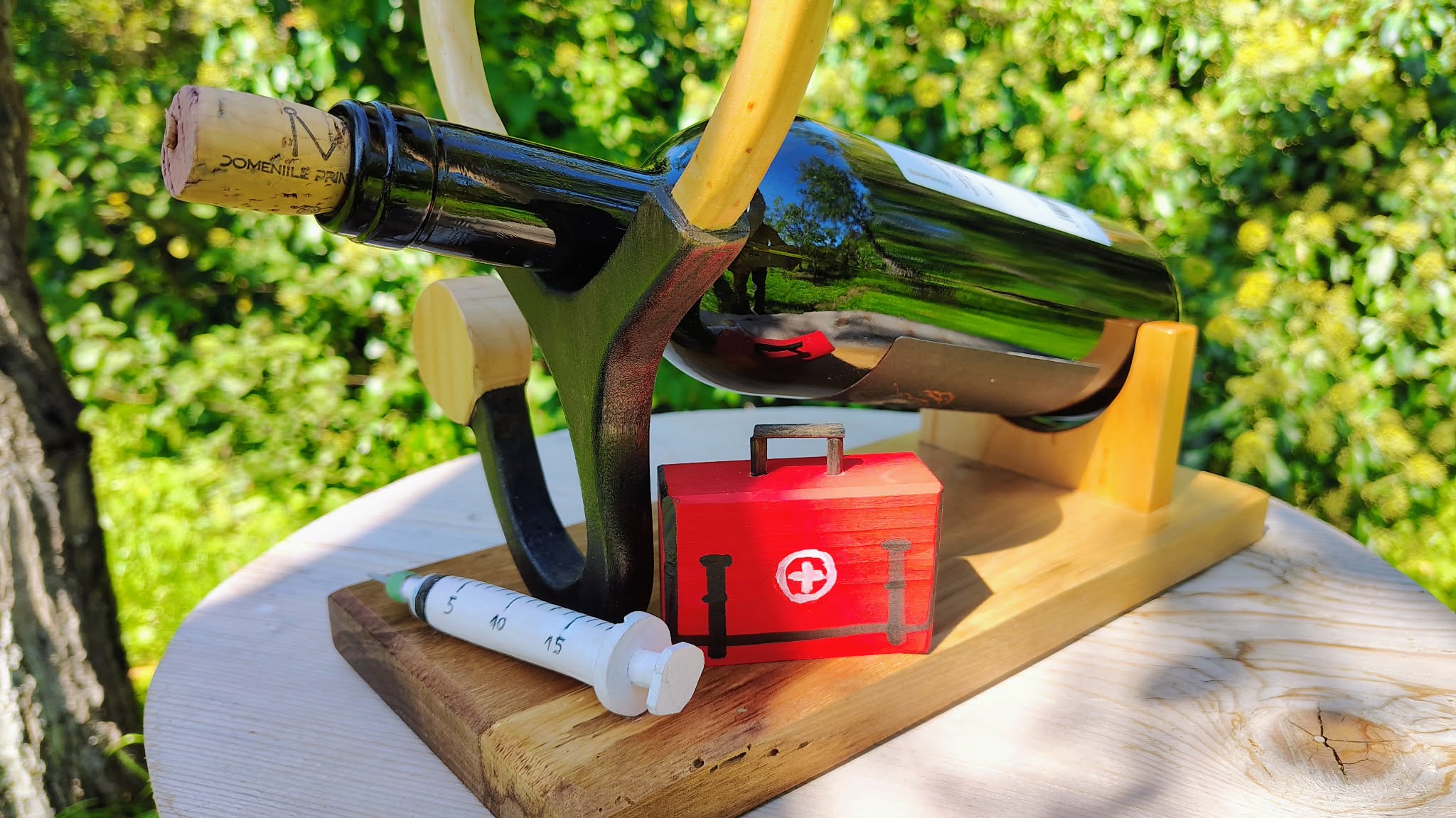 Suport de vin personalizat