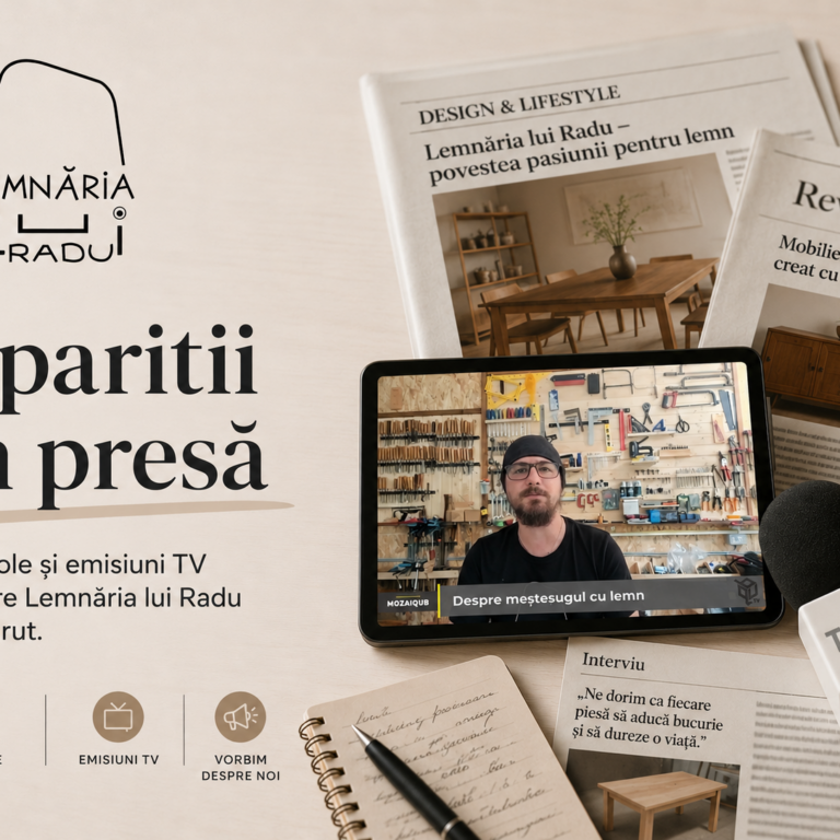 Lemnaria lui Radu - aparitii in presa
